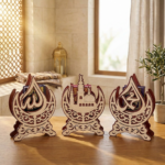 Support Décoratif en Bois avec Coran Inclus Pack De 3 – Image 2